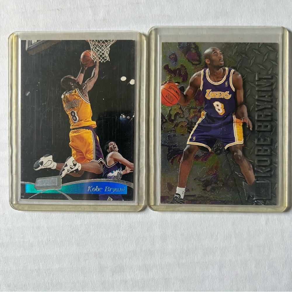 Kobe Bryant 96/97 Rookie Card Fleer Metal PLUS 1998 tops.